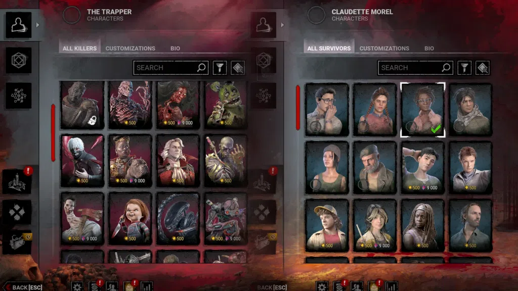 Dead by Daylight Characters: Full Overview of Survivors and Killers
