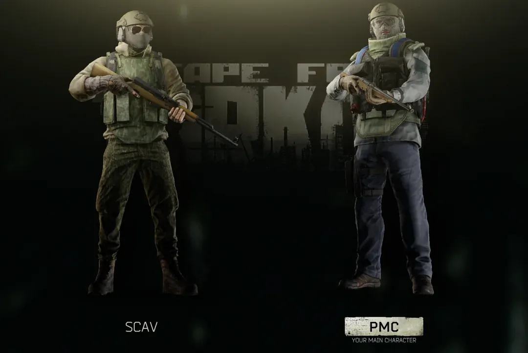 PMC vs SCAV: Two ways to enter raids