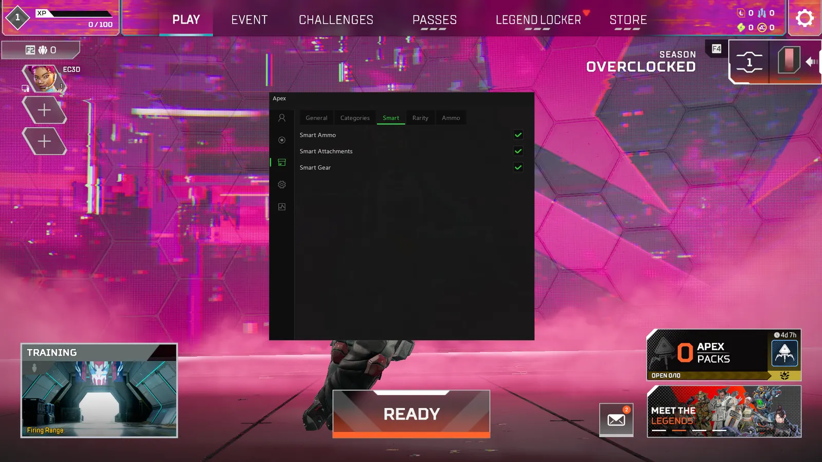 Apex Legends cheat — Smart loot