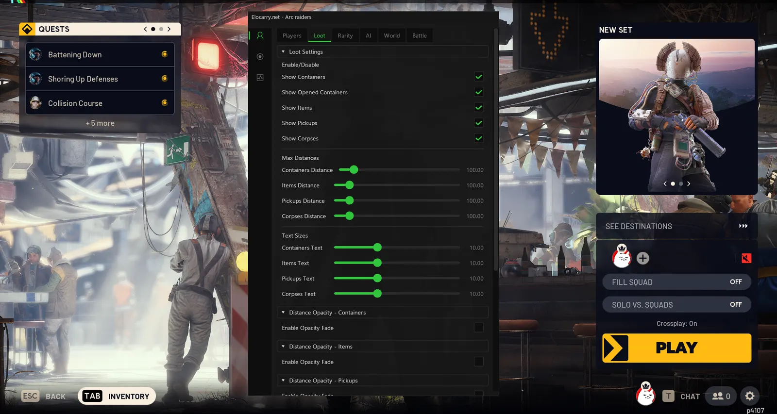 ARC Raiders Wallhack — Loot ESP