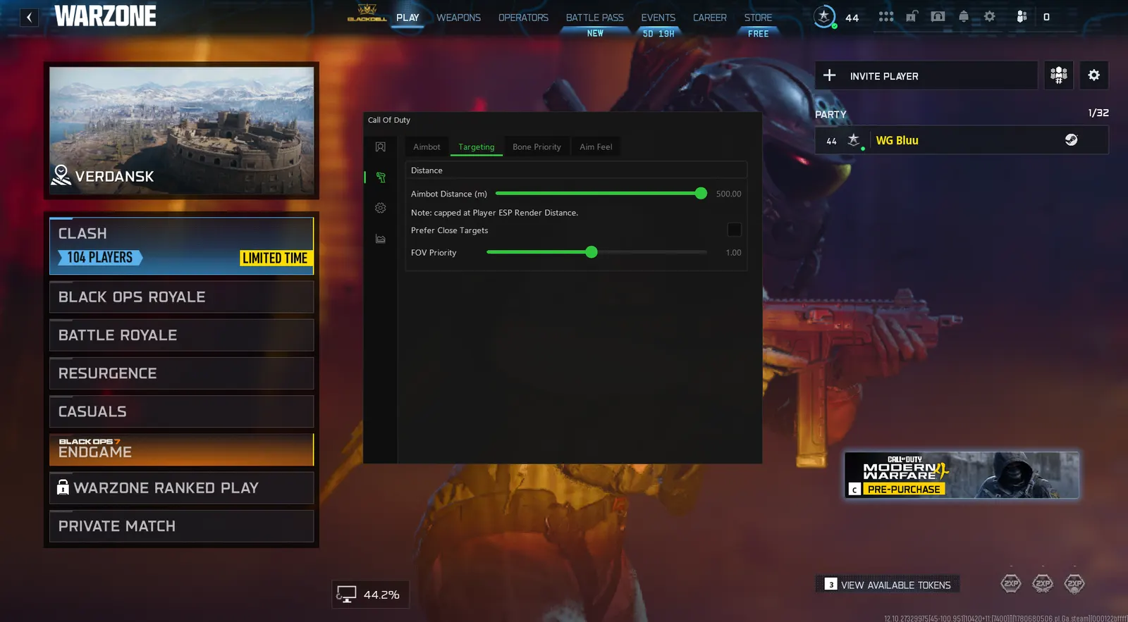 Call of Duty Aimbot — Targeting