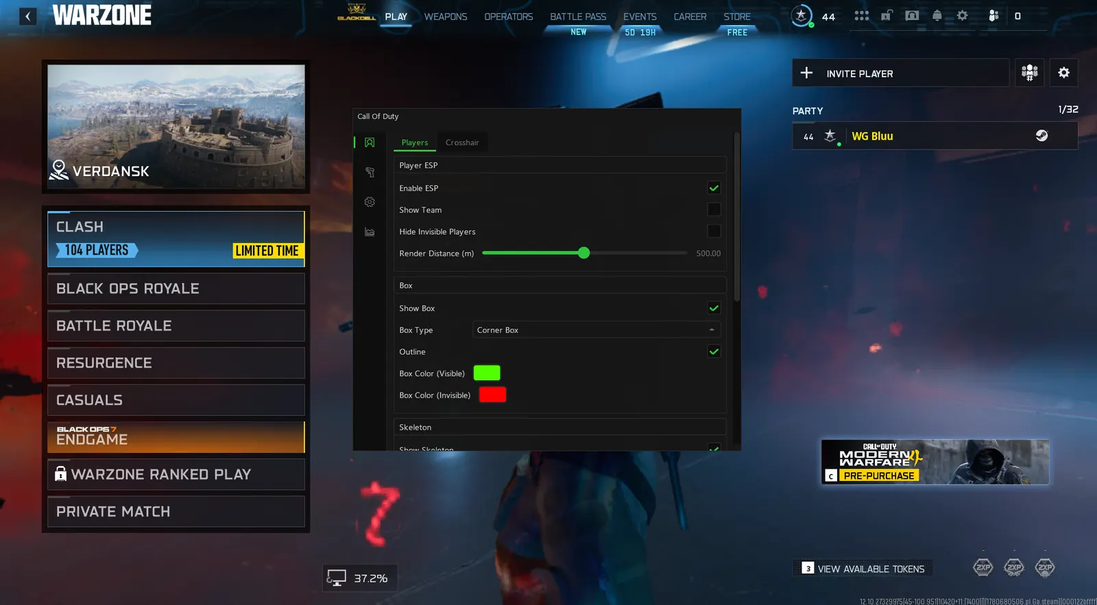 Call of Duty ESP — Player ESP
