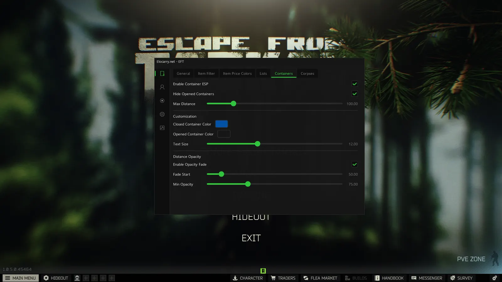 Escape From Tarkov Wallhack — Container ESP