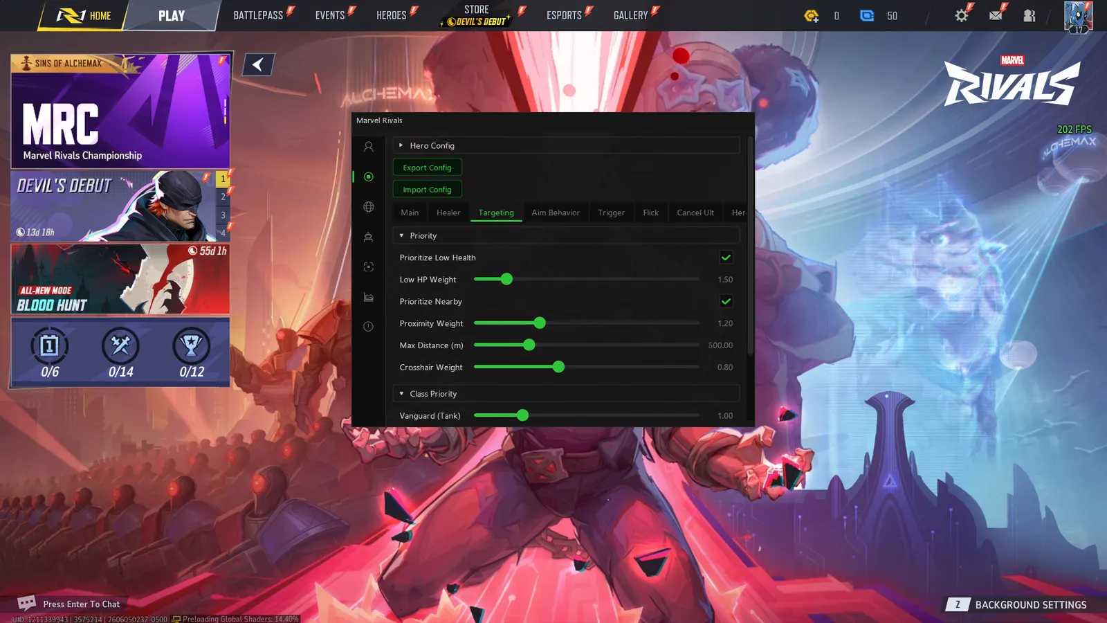 Marvel Rivals Aimbot — Targeting