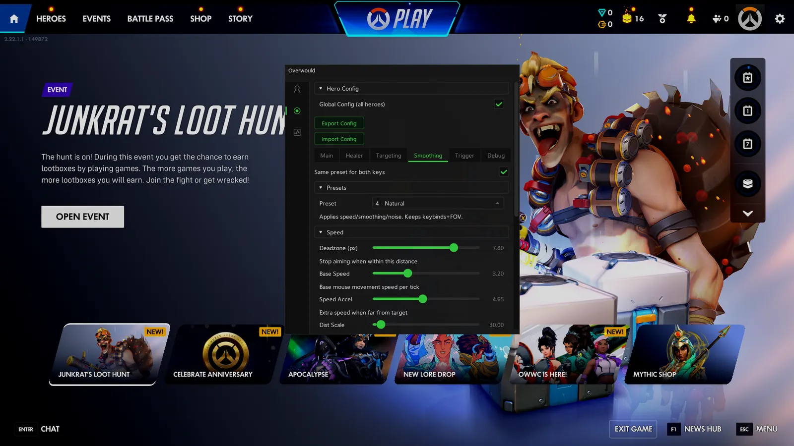 Overwatch Aimbot — Smoothing