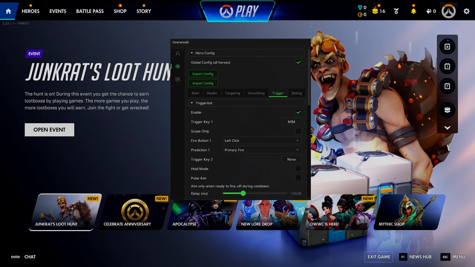 Overwatch Aimbot — Trigger bot
