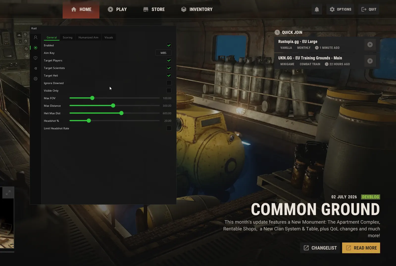 Rust Aimbot — Aimbot