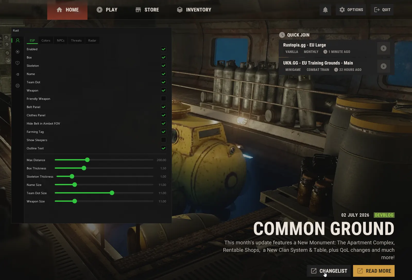 Rust ESP — Player ESP