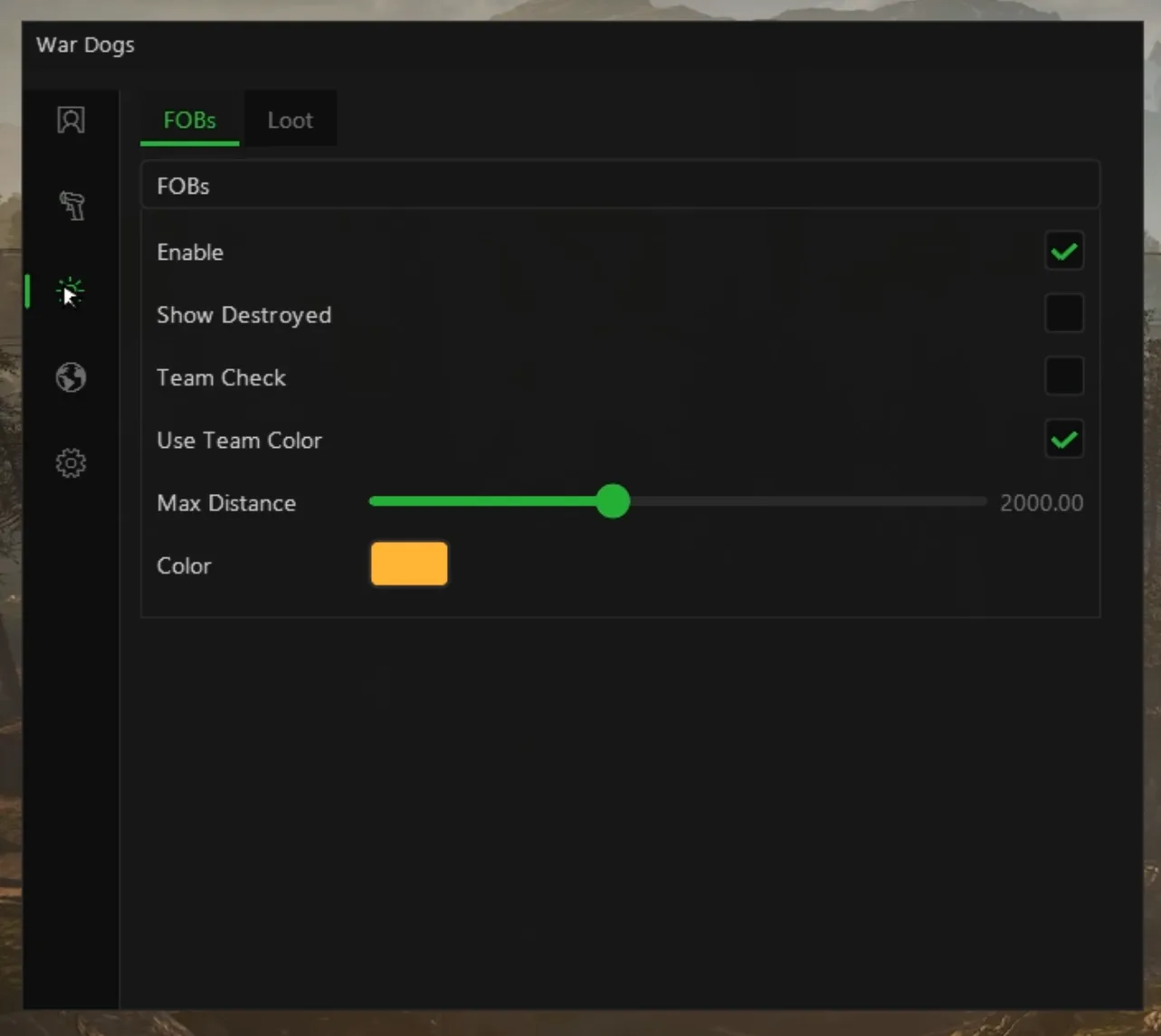 Wardogs cheat — FOB ESP