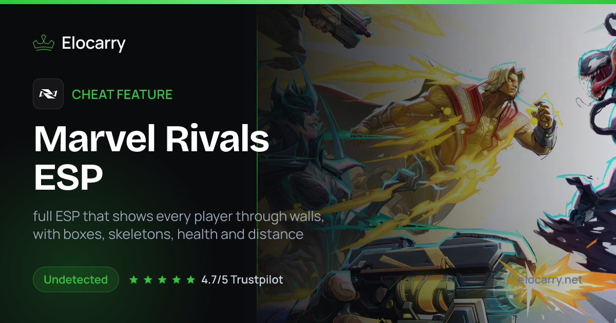 Ue Cheats Rivals Marvel Rivals ESP Cheat · Elocarry