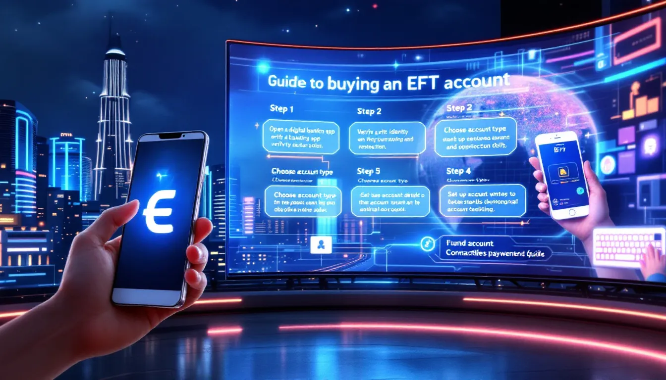 Step-by-step guide on buying an EFT account.